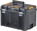 DEWALT DWST17806 TSTAK Deep Tool Box with Removable Tray – Black