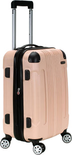 Rockland F1901-CHAMPAGNE Hardside Carry-On Suitcase – Carry-on 20", Beige – Beige / Carry-on 20" – product detail