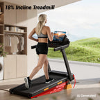 LONTEK SF20 Walking Treadmill – Deep Black – product detail