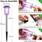 DenicMic CL-XDC Halloween Solar Lights – Purple 10Pack – product detail