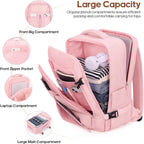 MIUSSE MAX 2452B Luggage Set – 3 piece set (20inch), Pink – Pink / 3 piece set (20inch) – product detail