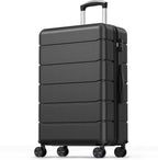 Sweetcrispy V2-2LG-28BK Hardside Suitcase – 28 Inch, Black