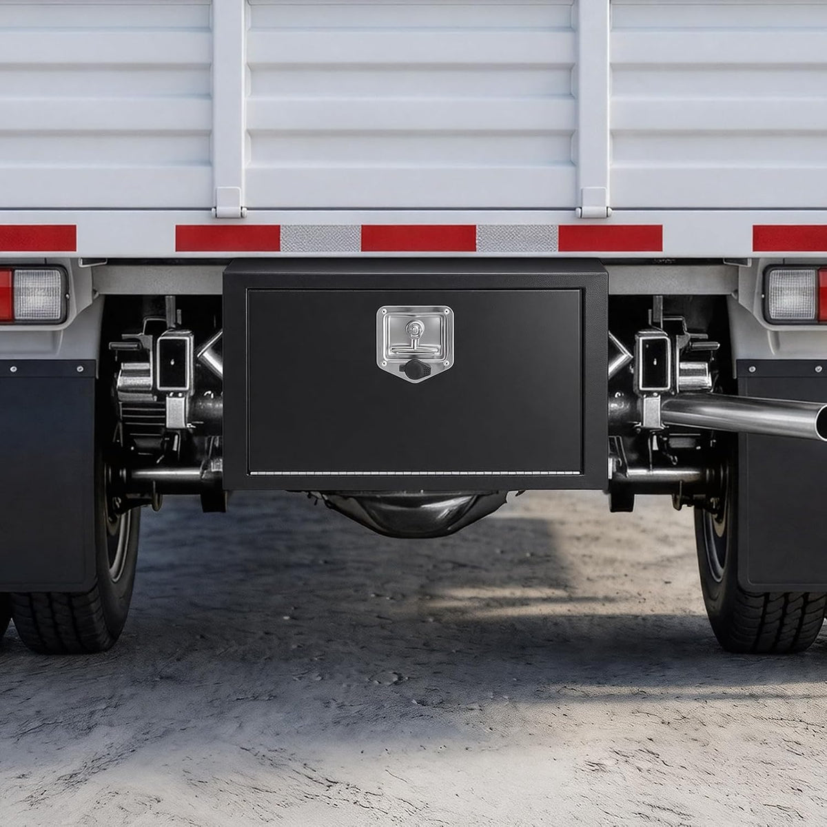 VEVOR JL-TB17S-2 24-Inch Underbody Steel Truck Tool Box – 24*12*14, Black – 24*12*14 / Black – product detail