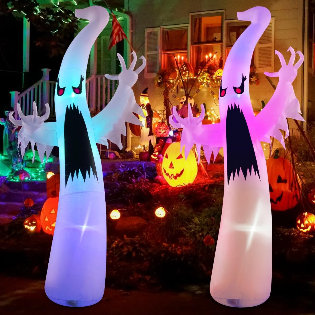GOOSH DJ-WS-69082-6 Halloween Ghost Inflatable – Multicolor – product detail