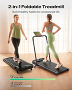 UREVO URTM059 Walking Treadmill – Black – product detail