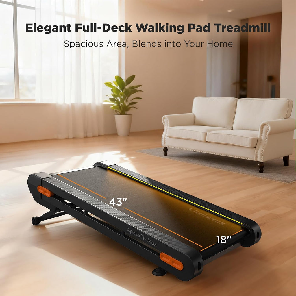 VITALWALK Apollo 11 Walking Treadmill – Grey – Grey / X-Large – product detail