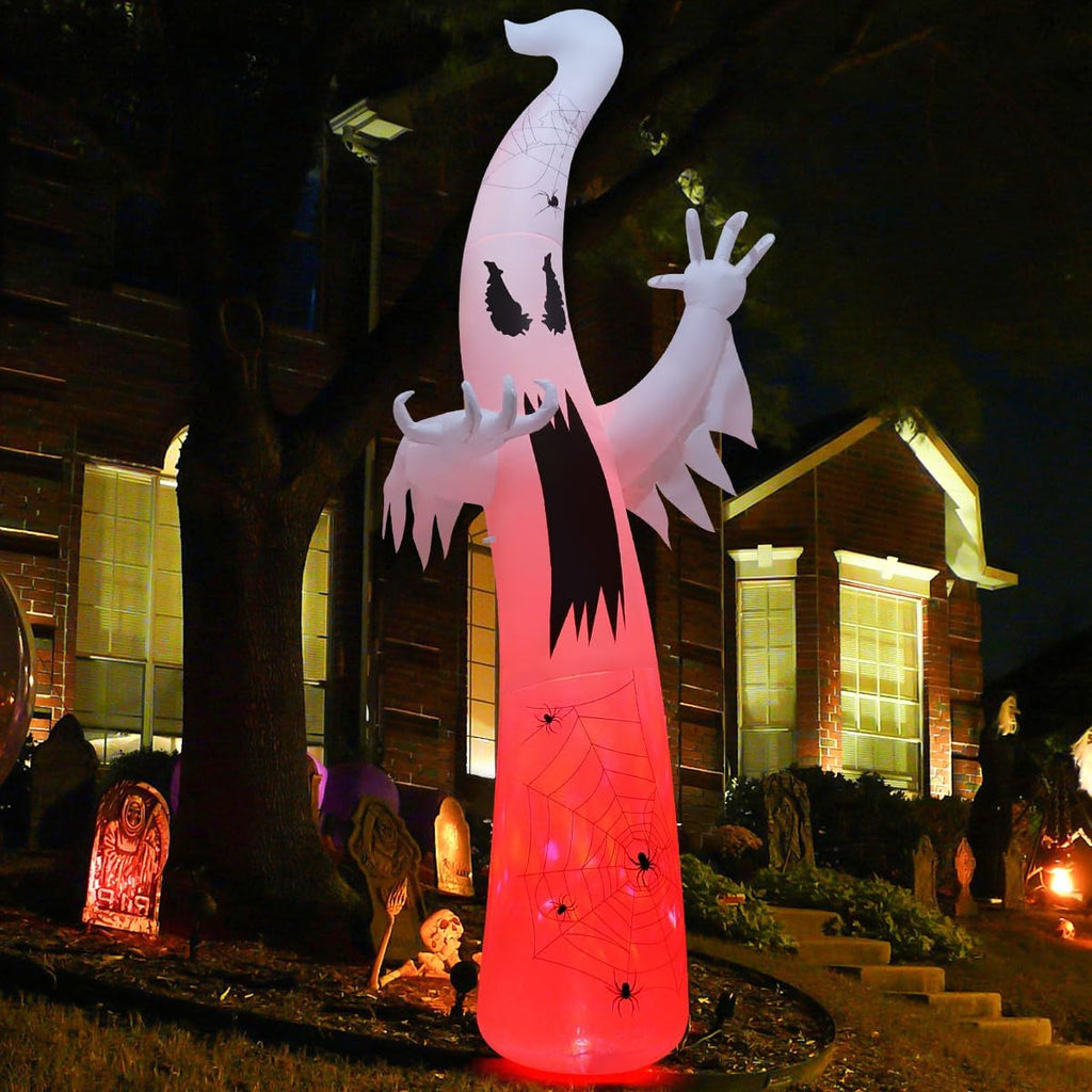 GOOSH 69259-12-A 12-Foot Halloween Ghost Inflatable – red – product detail