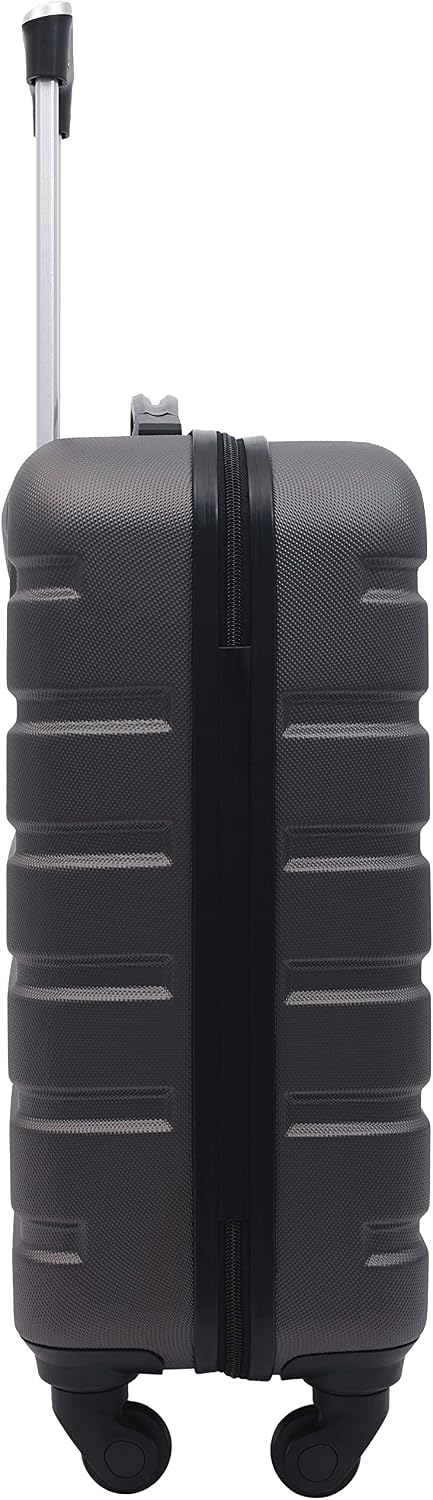 Wrangler Hardside Spinner Carry-On Suitcase – Charcoal – product detail