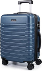 LIGHT FLIGHT LF4105006 Carry-On Suitcase – 20 Inch, Blue