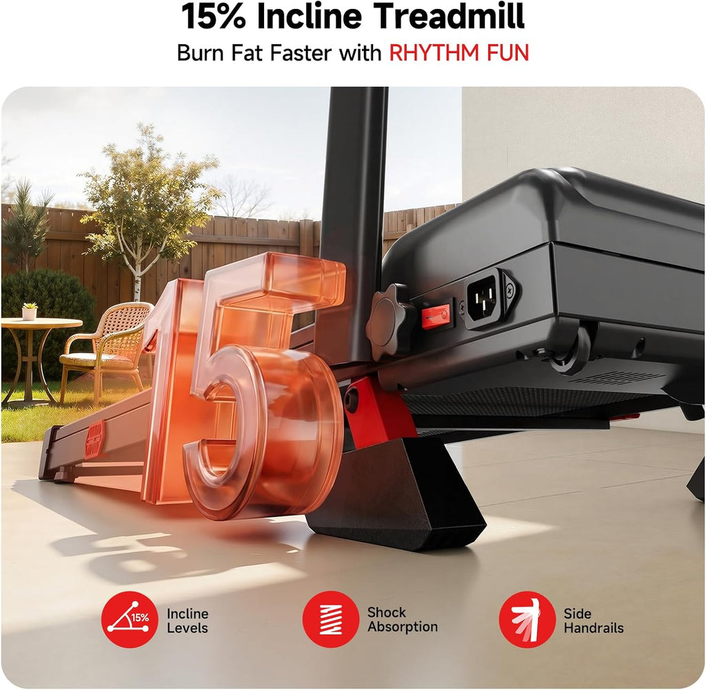 RHYTHM FUN CP03 Walking Treadmill – Matte Black – product detail