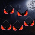 WBao WB-EL52 LED Halloween Glowing Eye Decorations – 5 Packs, Red
