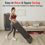 WalkDate Walking Treadmill – Black Handle – product detail