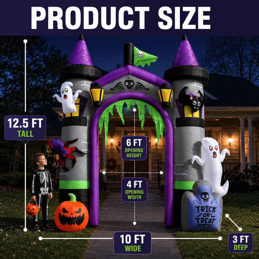 Beinhome Holiday Inflatables 12.5-Foot Halloween Inflatable – Multicolor – product detail
