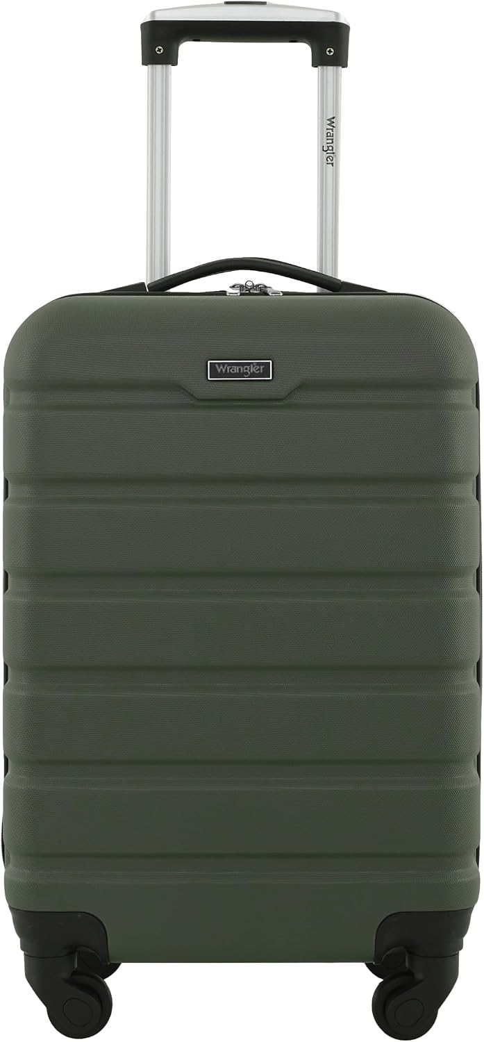 Wrangler Hardside Spinner Carry-On Suitcase