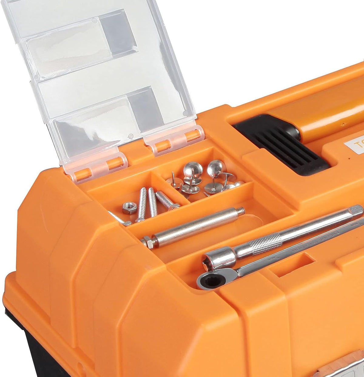 Torin ATRJH-3430T Three-Tier Tool Box – 16.5 inches, Orange – 16.5 inches / Orange – product detail