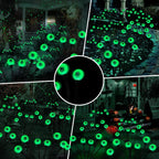 BeHiller BGYQG001 2-Pack 12-LED Solar Eyeball Garden Lights – Green – product detail