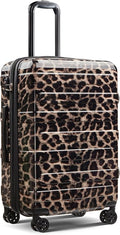 VIVIcity HW-BaoWen-20in Carry-On Suitcase – S (20 In Carry-on), Leopard Print