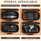 Zelphvt 5507DATD4778 Oxford Fabric Zippered Tool Bag – Black – product detail