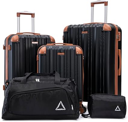 CONCEPTEN C5 Hardside Luggage Set – Black