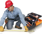 WEWLINE 16.5-Inch Three-Tier Folding Tool Box – orange，black – product detail