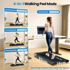 CHAOKE Under-Desk Walking Treadmill – Blue – product detail