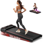 LONTEK U19 Under-Desk Walking Treadmill – Black