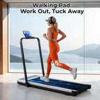 KMFurnila PBJ-FS01-SR2 Walking Treadmill – Steel Silver – product detail
