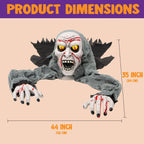 JOYIN 11577 Lighted Halloween Zombie Groundbreaker with Sound – Grey and Black – product detail