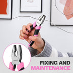 DEKOPRO 94-Piece Household Hand Tool Kit – Pink – product detail