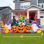KOOY Halloween Inflatable Decorations – music pumpkin – product detail