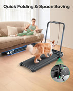 UREVO URTM059 Walking Treadmill – Black – product detail