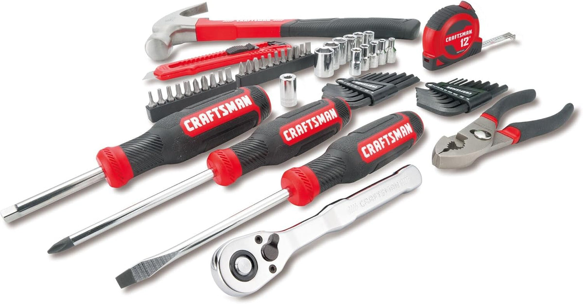CRAFTSMAN CMMT99447 57-Piece Mechanics and Household Tool Set – Polished – product detail