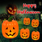 BRIGHTDECK 32137 Solar Halloween Pumpkin Stake Lights – 10-Pack – Long Pumpkin / 10-Pack – product detail