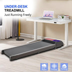 Upreign UP-LB01 Under-Desk Walking Treadmill – Black-Flag – product detail