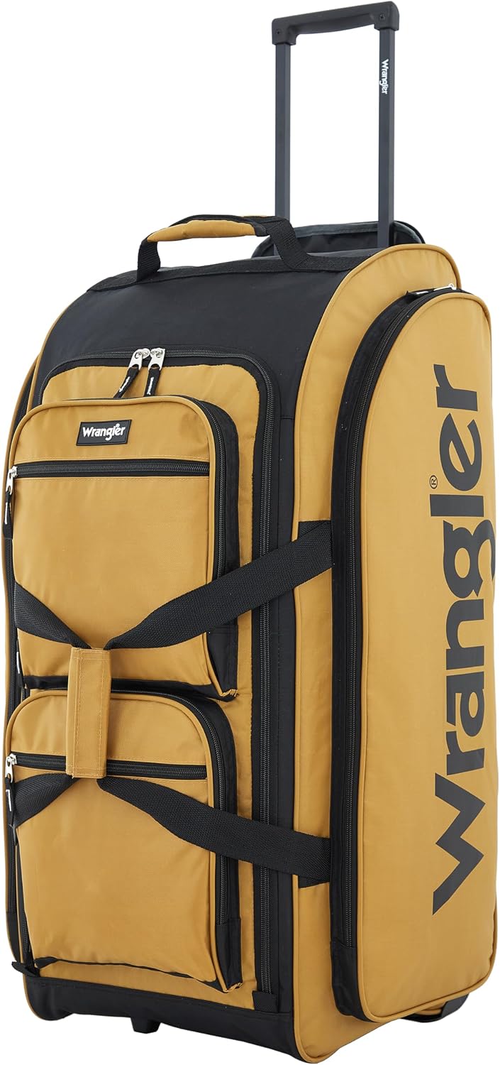 Wrangler Wesley 30-Inch Rolling Duffel Bag