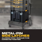 DEWALT DWST17806 TSTAK Deep Tool Box with Removable Tray – Black – product detail