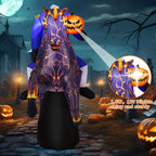 COMIN 69468 6-Foot Halloween Headless Horseman Inflatable – blue – product detail