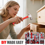 WINNER FTK156R 156-Piece Household Hand Tool Kit – 156-Pc. Ultimate Tool Kit, Red and Black – 156-Pc. Ultimate Tool Kit / ‎Red and Black – product detail