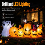 LAASOFANI HI-Pumpkin-BooCat 11-Foot Halloween Pumpkin Inflatable – 11FT Pumpkins BlackCat – product detail