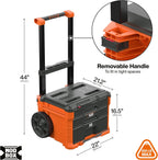 KLEIN TOOLS 54890MB MODbox 3-Drawer Rolling Tool Box – Three Drawer Rolling Toolbox, Orange – Three Drawer Rolling Toolbox / Orange – product detail