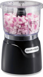 Hamilton Beach Stack-and-Press Food Chopper, 3 Cup