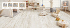 Zomfy Printed Area Rug, Beige, 8 x 10 ft