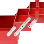 WORKPRO W082075AE 18-Inch Five-Tray Cantilever Tool Box – Red – product detail