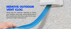 Holikme Dryer Lint Vacuum Attachment Kit, Blue
