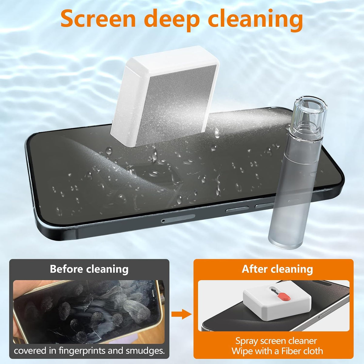 GintaXen 32-in-1 Electronics Cleaning Kit, White