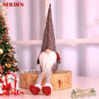 BWFY Long-Leg Christmas Decorative Dolls, Set of 3