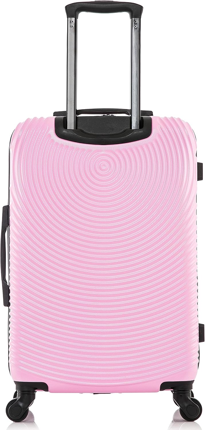 DUKAP DKINC00M-PNK Hardside Suitcase – 24 Inch, Pink – Pink / 24 Inch – product detail
