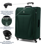 Travelpro Softside Suitcase – Checked-Large 29-Inch, Green Forest – Green Forest / Checked-Large 29-Inch – product detail