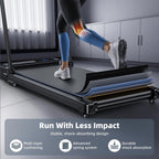 Ulfario LF-X2DF Walking Treadmill – Deep Black – product detail