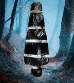 AnanBros JUTU-CD 5-Foot Halloween Inflatable Mannequin & Body Bag Prop Set – Silver,Black
